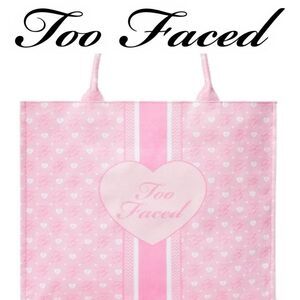 Too Faced Hearts Canvas Tote Bag